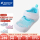 月星童鞋 25年夏季新品 兒童涼鞋男童學(xué)步鞋女寶機能鞋嬰幼兒透氣網(wǎng)鞋 白色 22 (內(nèi)長14cm適合腳長13.5cm)