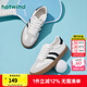熱風(fēng)青春學(xué)院風(fēng)德訓(xùn)鞋經(jīng)典百搭板鞋2025年春季新款女士時尚休閑女鞋 88米黑（H14W25577） 36