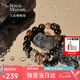 大英博物館亞述系列巴尼拔太陽(yáng)花發(fā)晶黑曜石手鏈送女友生日七夕情人節(jié)禮物