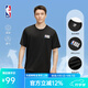 NBA官方-【限時秒殺】湖人/勇士 休閑男女運動夏季寬松速干T恤短袖 聯(lián)盟隊/黑色-速干T恤 L