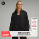 lululemon丨Scuba 女士超寬松款拉鏈連帽衫 LW3IG5S 黑色 M /L