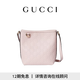 GUCCI古馳GG Emblem系列纖薄水桶包[新款] 粉色 均碼