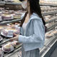 FSHE連帽女士衛(wèi)衣春秋2025年新款加厚潮流美式潮流衛(wèi)衣外套女秋季女裝 淺藍(lán)色00薄絨百搭 S 60-85斤【正版品質(zhì)】