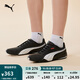 彪馬（PUMA）【薄底鞋】復(fù)古透氣賽車風(fēng)休閑鞋男女同款REDON 388167 黑色-白-鮮紅色-02 41
