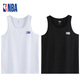 NBA棉背心男士?jì)却钚奚韽椓o(wú)袖坎肩親膚舒適籃球運動(dòng)打底2條