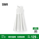 森馬（Semir）連衣裙女高腰拼接背心裙百搭2025夏優(yōu)雅圓領(lǐng)長裙通勤109325114015
