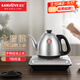 金灶（KAMJOVE）全自動(dòng)手柄上水電熱水壺電茶爐 燒水泡茶壺茶具 智能恒溫整套茶壺 FM-7銀色 0.9L