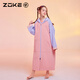 洲克（ZOKE）兒童加絨長(cháng)棉服青少年沖鋒浴袍加厚保暖鎖溫防風(fēng)防水625505278Y-2