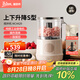 膳美師（Thimax）絞肉機(jī)家用絞餡機(jī) 碎肉機(jī) 電動(dòng)多功能料理攪拌機(jī)餃子肉餡輔食機(jī) 蒜蓉機(jī) 攪肉機(jī) 500ML 【復(fù)古米】