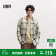 森馬（Semir）[商場(chǎng)同款]長(cháng)袖襯衫男純棉格紋外套2025春季上衣寬松101125105106