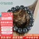 玉緣（yuyuan）和田玉新疆青花籽老型珠手鏈男女款油潤(rùn)細(xì)膩珠串12mm揚(yáng)州玉器廠