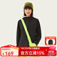 探拓（TECTOP）軟殼外套男25新款秋冬季戶(hù)外運動(dòng)服女連帽風(fēng)衣情侶休閑夾克 女款云墨黑 XL