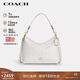 蔻馳（COACH）【品牌直供】女士LAUREL31中號經(jīng)典標志單肩包白色CV975