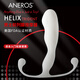 ANEROS美國品牌ANEROS HELIX TRIDENT 男士后庭前列腺按摩器前高按摩器 白色