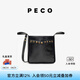 PECO855原創(chuàng)牛皮大容量菜籃子包手提斜挎通勤水桶百搭通勤包七夕禮物 經(jīng)典黑頭層油蠟牛皮現(xiàn)貨[無鏈條]