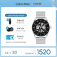 凱文克萊（Calvin Klein）官方正品CK男表型格勇敢的心運(yùn)動(dòng)手表送男友鋼色25200213七夕禮物