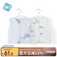 舒貝怡2件裝兒童馬甲新春季嬰兒衣服背心男女寶寶坎肩馬夾上衣藍色66CM