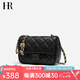 HR赫蓮娜包包女包小香風(fēng)經(jīng)典百搭菱格鏈條包女頭層牛皮單肩斜挎包女 黑色