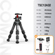 科漫（COMAN）【TSC12】碳纖維三腳架專(zhuān)業(yè)攝影數碼相機桌面爬樓三腳架迷你短小型超輕便攜多功能直播支架 TSC12A32【32mm球形云臺】