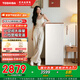 東芝（TOSHIBA）大白梨189冷凍立柜家用囤貨冷柜冷藏冷凍轉(zhuǎn)換一級(jí)能效負(fù)氧除菌母嬰6檔調(diào)溫小型冰箱立式變溫冰柜 富士白 180L GR-RU189WE-PG1B3