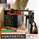 博高宜木伸縮吧臺柜法式復古客廳沙發(fā)邊柜中古風(fēng)家用實(shí)木隔斷吧臺 【原創(chuàng  )設計】挪威森林伸縮吧臺 【FAS進(jìn)口白蠟木】