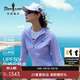 比音勒芬【抗UV防曬】2025夏新款女戶外休閑外套舒適親膚防曬衣871250656 36粉紫色 2XL （110）