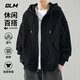 GLM衛衣男連帽開(kāi)衫秋冬季韓版潮流百搭運動(dòng)戶(hù)外年輕休閑男裝外套