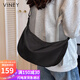 viney包包女包大容量帆布包休閑單肩斜挎胸包生日禮物高級感送女友老婆