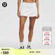 lululemon丨Pace Rival 女士運(yùn)動(dòng)中腰短裙 速干芯吸 白色(LW8A84R) XS /4