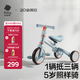 babycare兒童三輪車平衡車腳踏車嬰兒寶寶二合一學(xué)步車1-5歲 蒙因藍(lán)