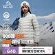 伯希和（Pelliot）戶外輕薄羽絨服男女冬800蓬鵝絨保暖外套沖鋒衣內(nèi)膽12340822米S