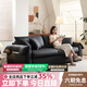 卡米盾沙發(fā)床一體兩用客廳多功能可折疊小戶型客廳翻轉(zhuǎn)沙發(fā)可躺 外徑2.2米【白鵝絨坐墊】 S+級加厚真皮