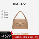 巴利BALLY巴利女包牛皮革時(shí)尚手提包 6302496 灰褐色