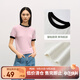 網(wǎng)易嚴選新品，含羊絨親膚軟糯，優(yōu)雅小香風(fēng)針織衫女 溫柔粉 S（160/80A）