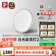 Paulmann P德國柏曼日光2.0護(hù)眼吸頂燈客廳燈全光譜臥室吸頂燈超薄燈具 40W 8㎡內(nèi)適用 2200lm 雅光銀 【智能版】已接入米家APP