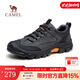 駱駝（CAMEL）【黑爪鞋】男鞋城市戶(hù)外徒步運動(dòng)休閑鞋男低幫工裝鞋 G13A379175 黑色 42