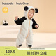 巴拉巴拉balaOne嬰兒連體衣秋冬寶寶外出抱衣爬服2025絨感萌209425120201