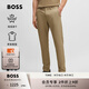BOSS博斯【禮物】【防潑水 吸濕透氣】男士彈性面料修身休閑褲 334-卡其色 L (50)