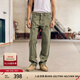 Levi's李維斯男士565寬松直筒工裝美式復(fù)古簡約通勤時(shí)尚休閑褲 軍綠色 32 (32)
