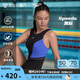 速比濤（Speedo）泳衣女電氣矩陣黑標(biāo)Hero5.0鯊魚皮競速溫泉平角連體泳衣 黑/藍(lán) 36
