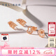 謝瑞麟（TSL）18K金耳釘女幸運守護葫蘆彩金耳環(huán)耳飾BE186-BE187七夕禮物 BE186-葫蘆