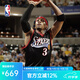 MITCHELL & NESS官方Mitchell&Ness76人艾弗森球衣00-01賽季球迷版復(fù)古運(yùn)動(dòng)背心 黑色1 XL