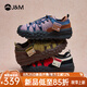 快樂瑪麗（J&M）【孫千同款】丑萌老爹鞋秋季新款增高厚底戶外登山徒步男女運(yùn)動(dòng)鞋 紅色 【女款】 37