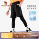 駱駝兒童運動(dòng)健身長(cháng)褲假兩件高彈速干褲子冰感男童