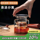束氏高硼硅玻璃壺煮茶器泡茶壺可過(guò)濾側把耐熱玻璃壺可加熱教師節送禮