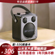 山水（SANSUI）戶(hù)外廣場(chǎng)舞音響藍牙音箱便攜式手提話(huà)筒K歌一體機大音量K歌小型移動(dòng)便攜式音箱 D71無(wú)麥+500W+聲卡特效(送32G卡)