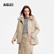 AIGLE艾高M(jìn)TD防風(fēng)防雨保暖棉服外套女士戶(hù)外運動(dòng)時(shí)尚休閑外套 大地沙色 BT403 S