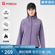 探路者（TOREAD）軟殼服女 秋冬戶外防風(fēng)保暖加絨軟殼衣徒步旅行夾克衫登山服外套