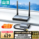山澤 無(wú)線(xiàn)投屏器 HDMI高清辦公企業(yè)級會(huì )議同屏器 適用筆記本電腦主機連接電視顯示器投影儀50米傳輸