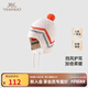 英氏（YEEHOO）【商場(chǎng)同款】?jī)和弊忧锛咀o(hù)耳帽綿羊毛帽子保暖帽